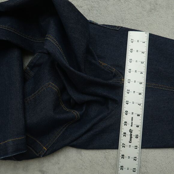 New York & Company Jeans Women's Size 8 Blue Low-Rise Flare Denim 31.5" Inseam - Picture 5 of 15